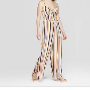 Striped Jumpsuit XXL
